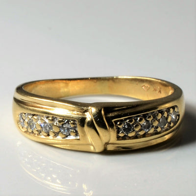 Diamond Knot Band | 0.20ctw | SZ 9 |