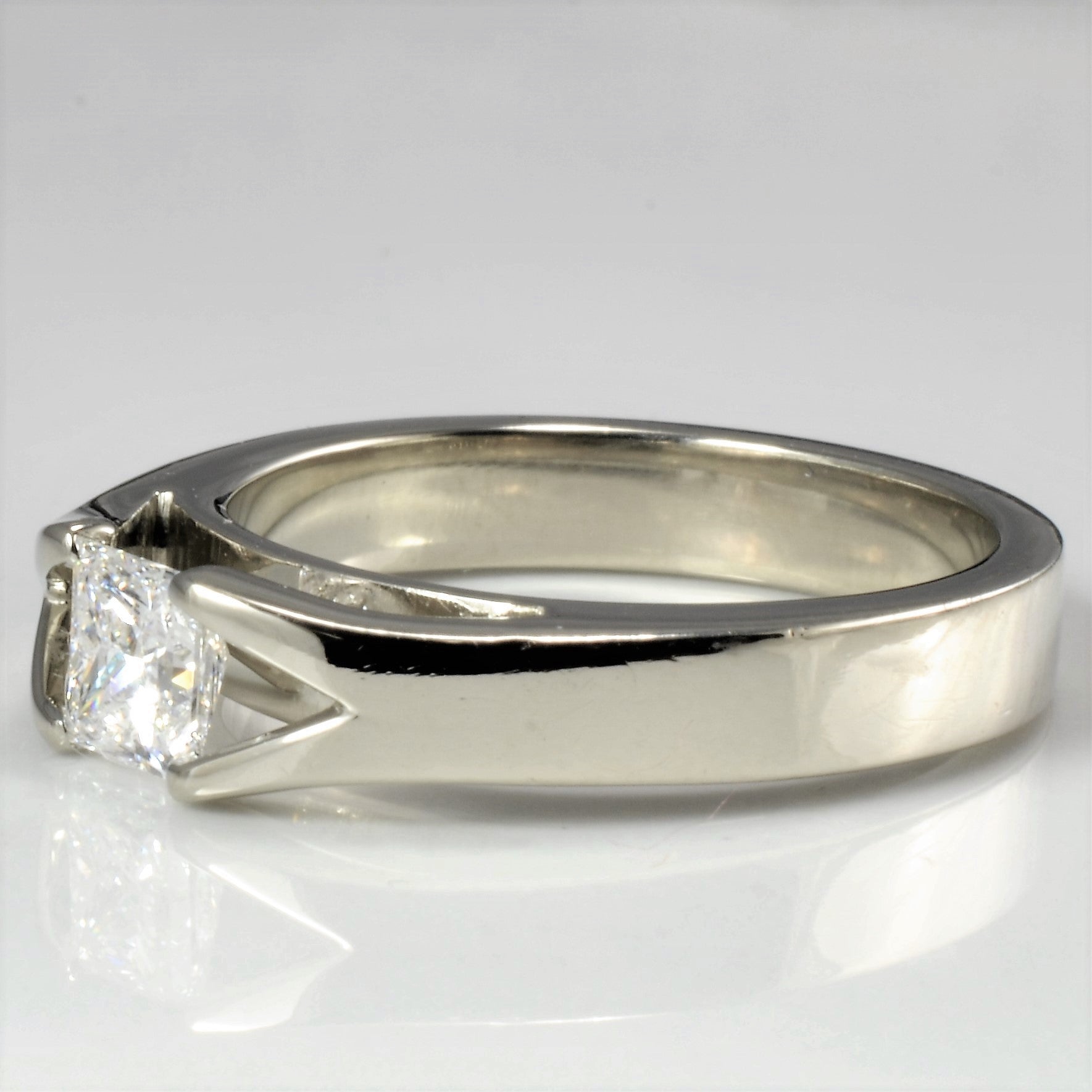 High Set Split Shank Solitaire GIA Canadian Diamond Ring | 0.50 ct, SZ 6.75 |