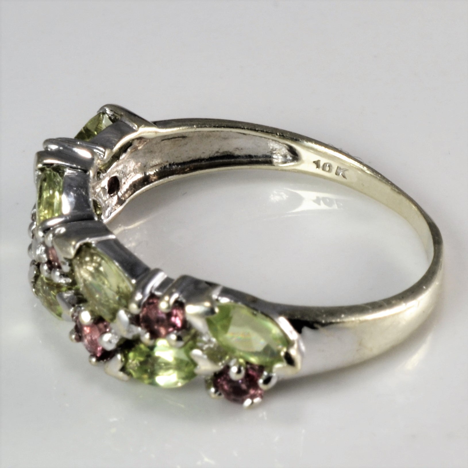 Cluster Multi Gemstone Ladies Ring | SZ 7.5 |
