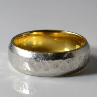 Brinkhaus' Mixed Metal Hammered Band | SZ 10 |