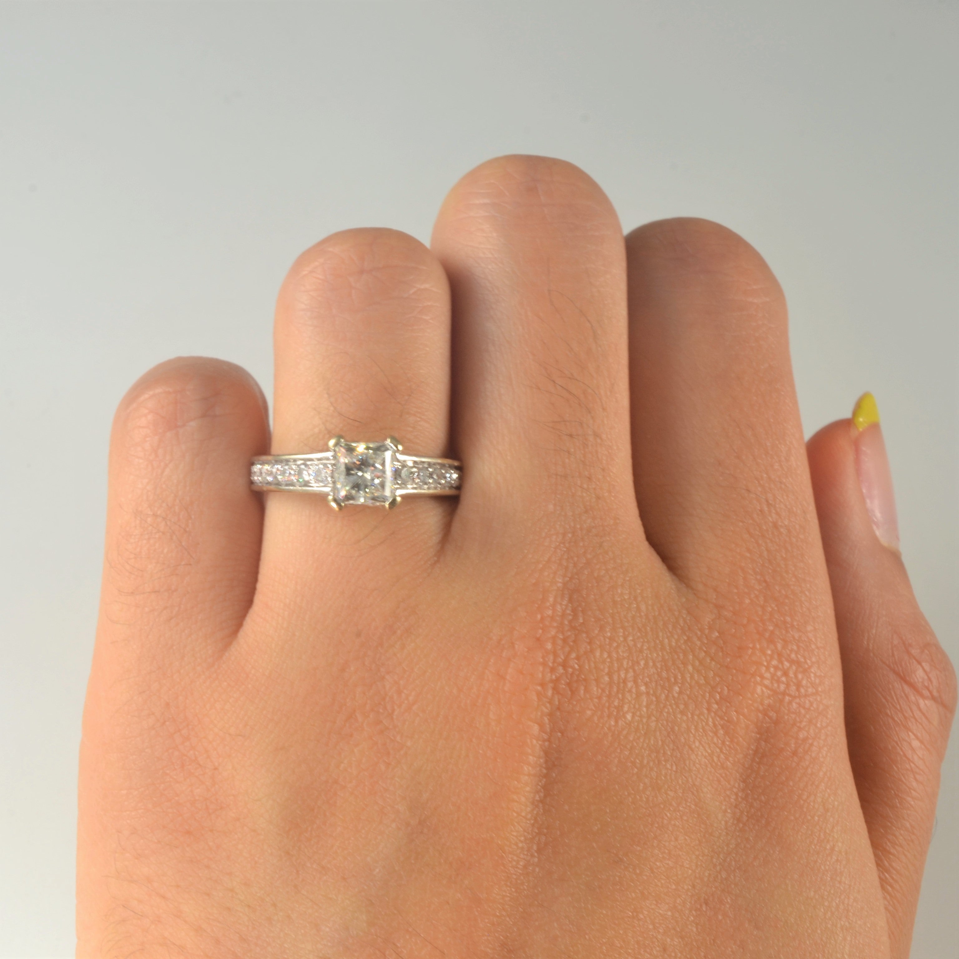 Diamond Gallery Princess Engagement Ring | 1.29ctw | SZ 5.5 |
