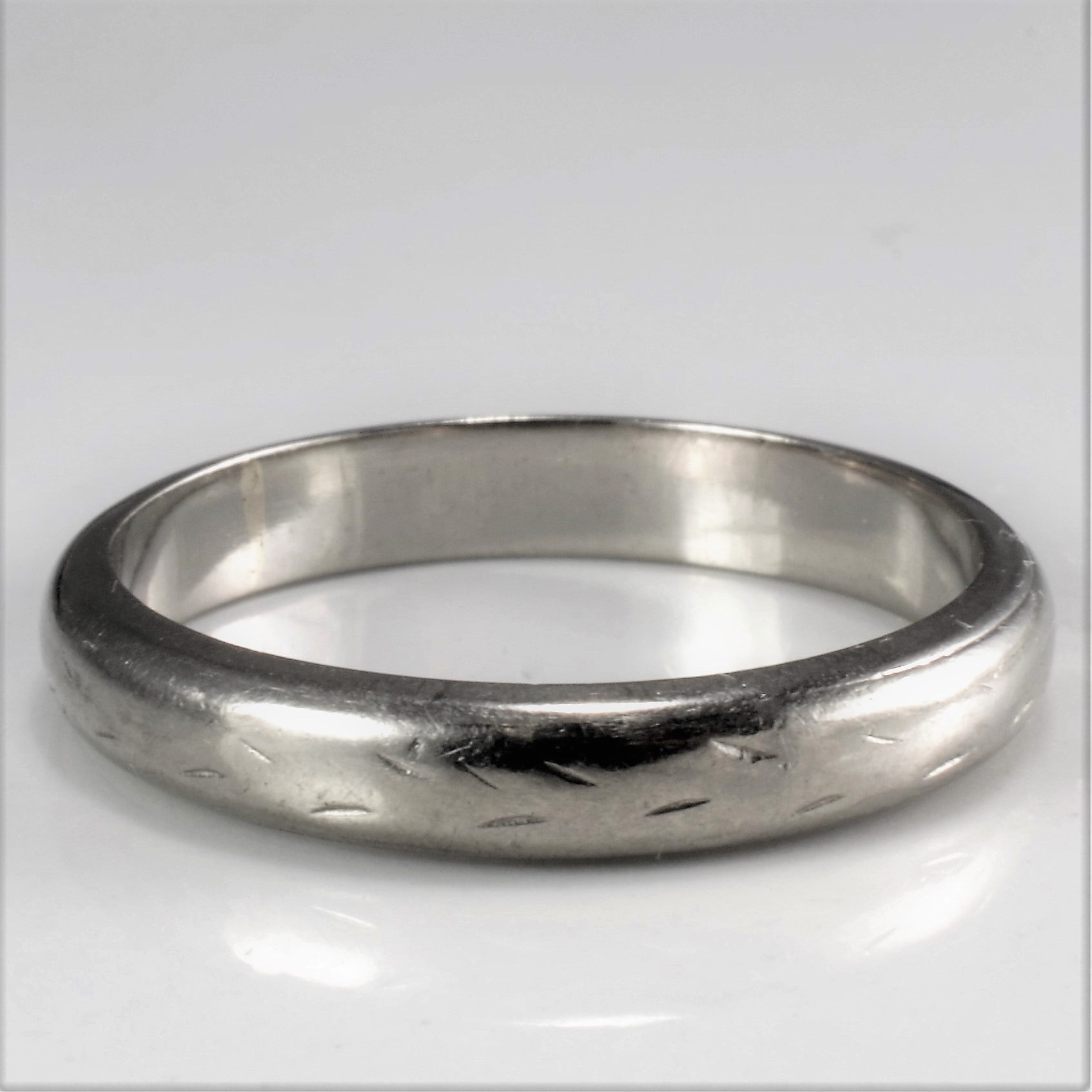 Tiffany and Co' Hallmarked Birmingham 1958 Wedding Band | SZ 8.5 |