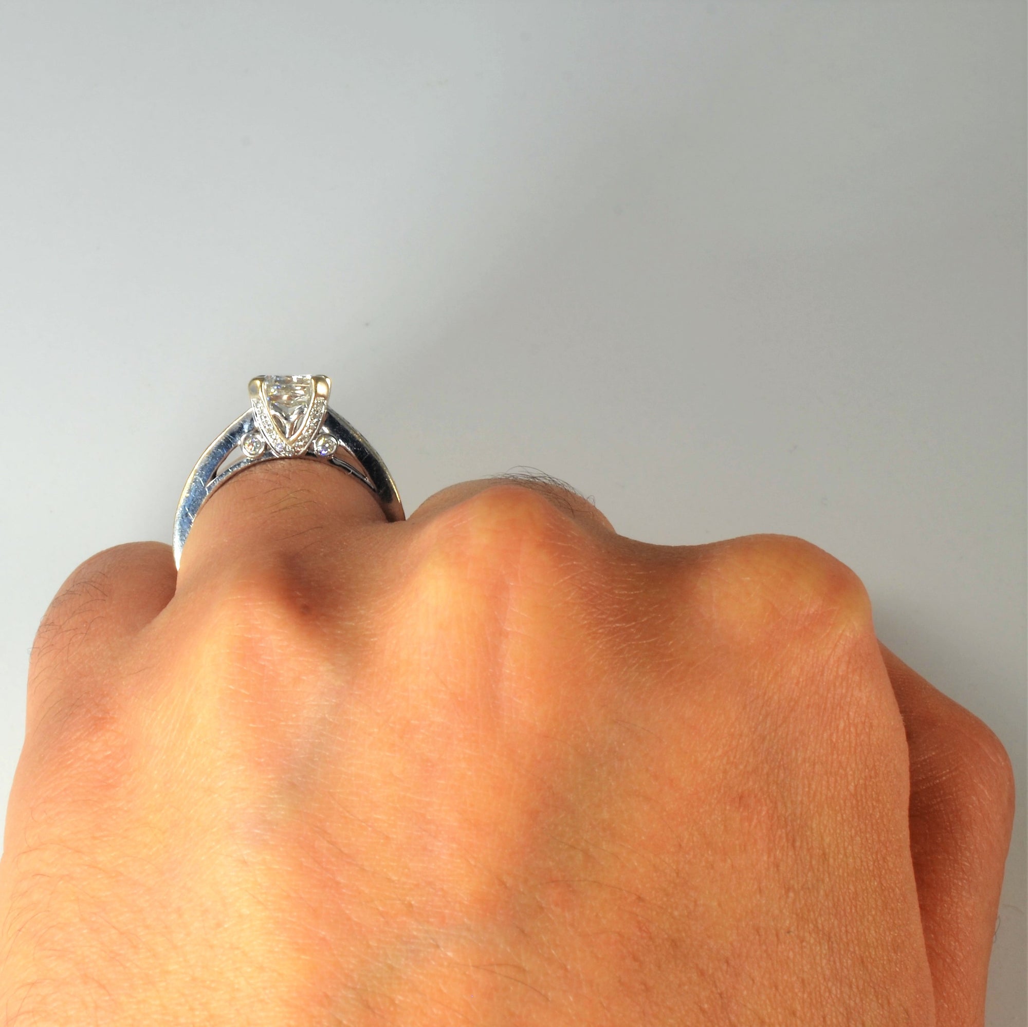 Diamond Gallery Princess Engagement Ring | 1.29ctw | SZ 5.5 |