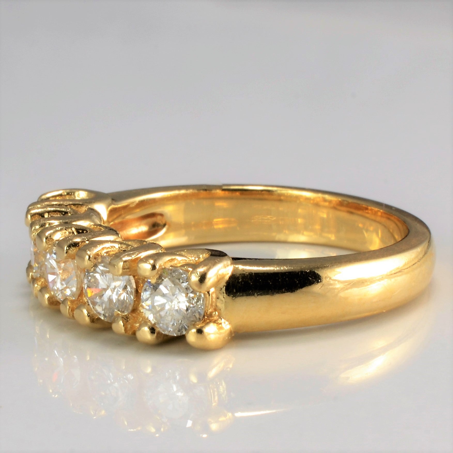 Five Stone Diamond Ring | 0.75 ctw, SZ 6 |