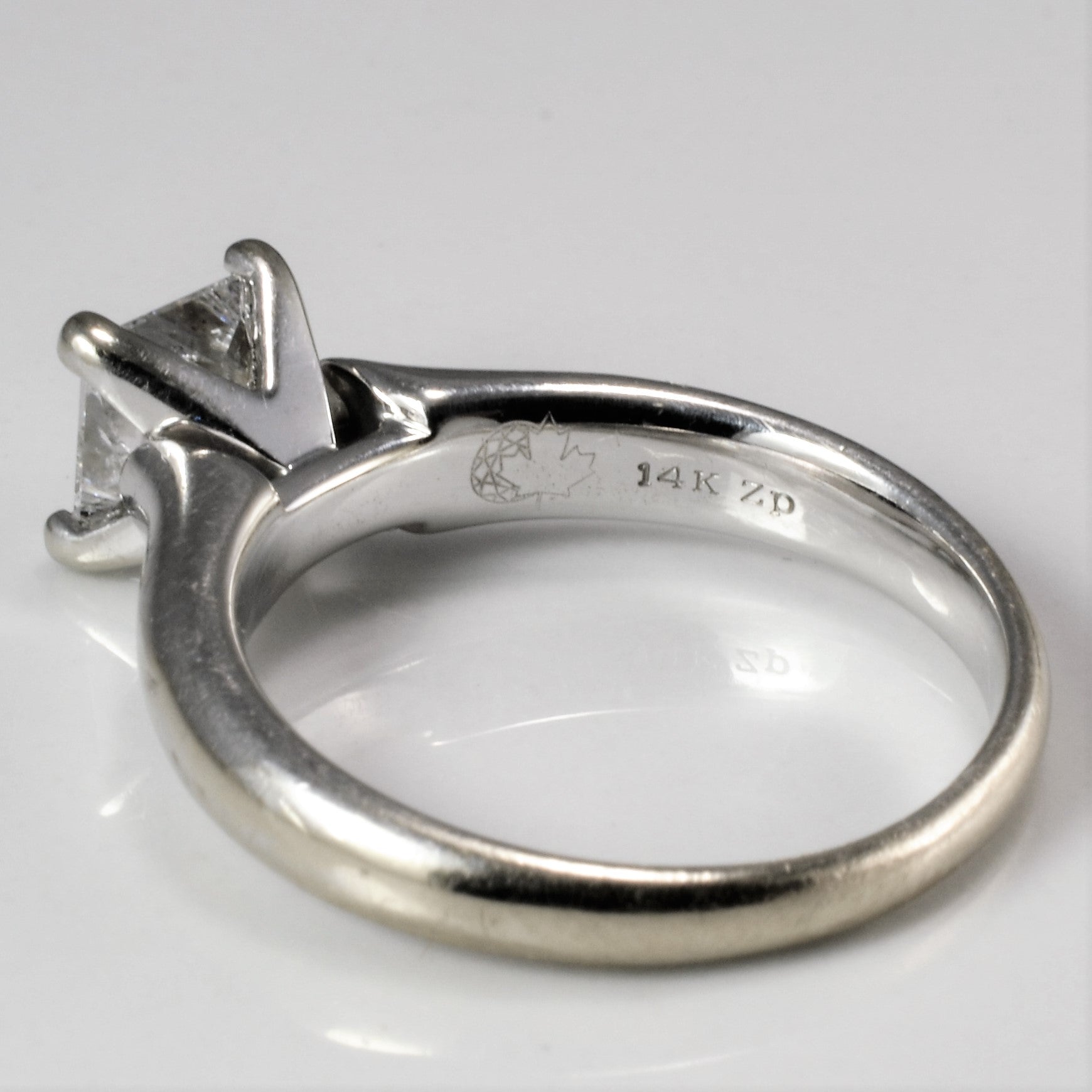 Solitaire Princess Diamond Engagement Ring | 1.05 ct, SZ 6.25 |