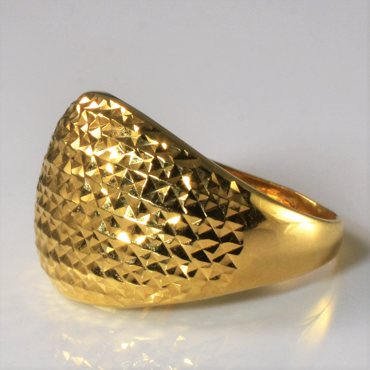 Textured Dome Ring | SZ 5 |