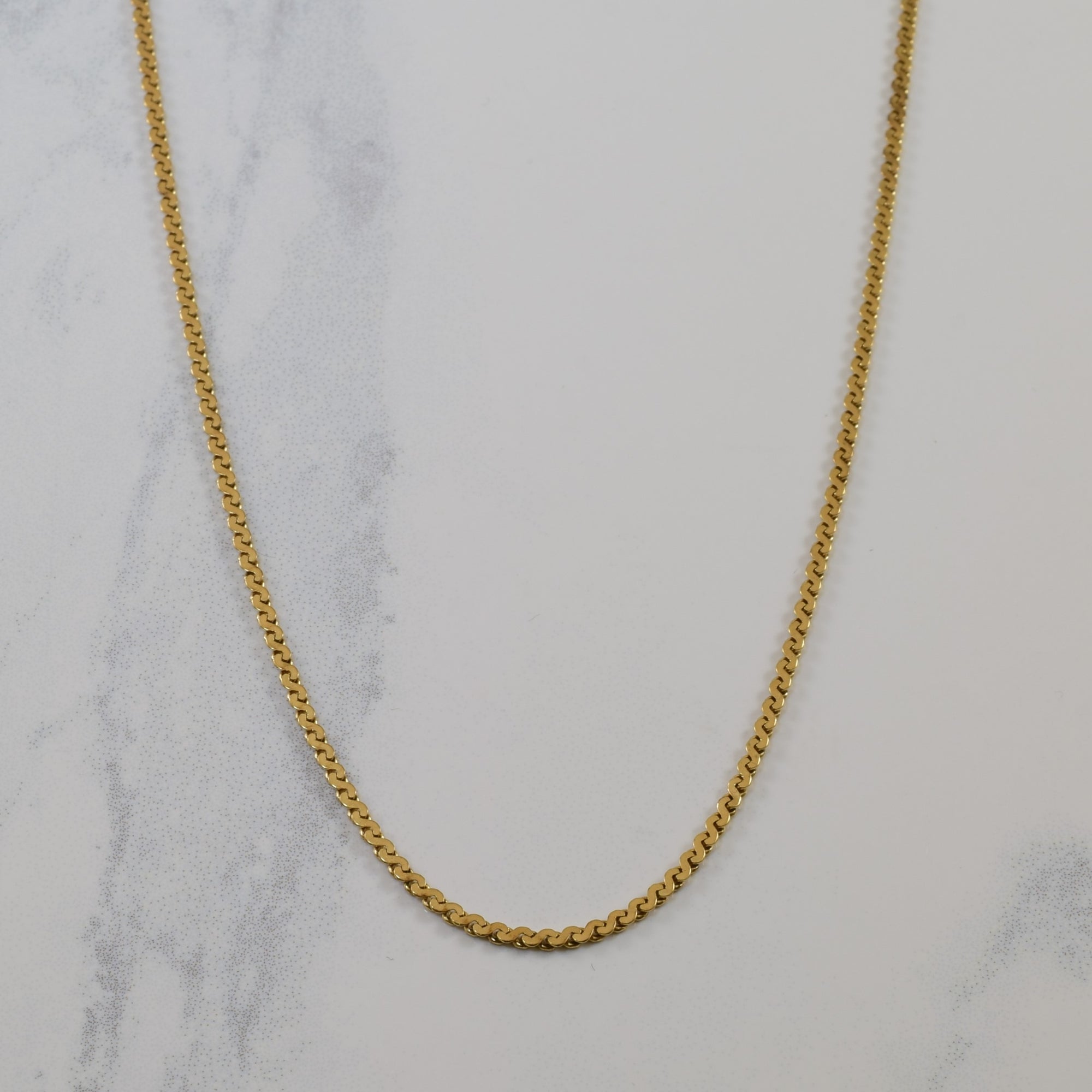 Serpentine chain gold Outlet