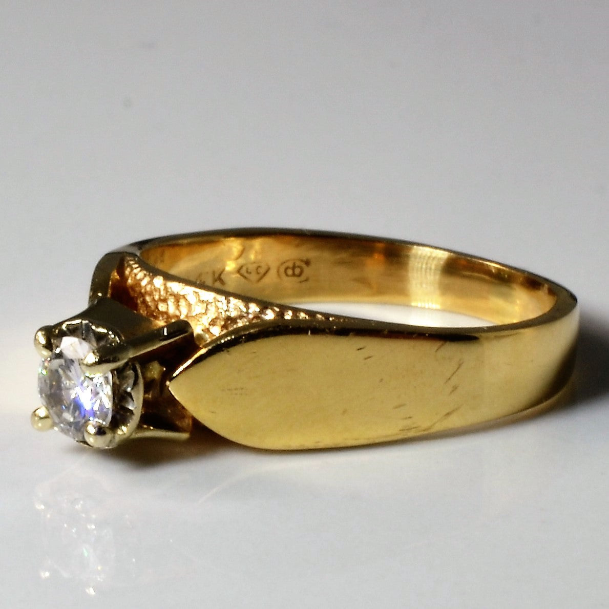 Solitaire Diamond Ring | 0.20ct | SZ 5 |