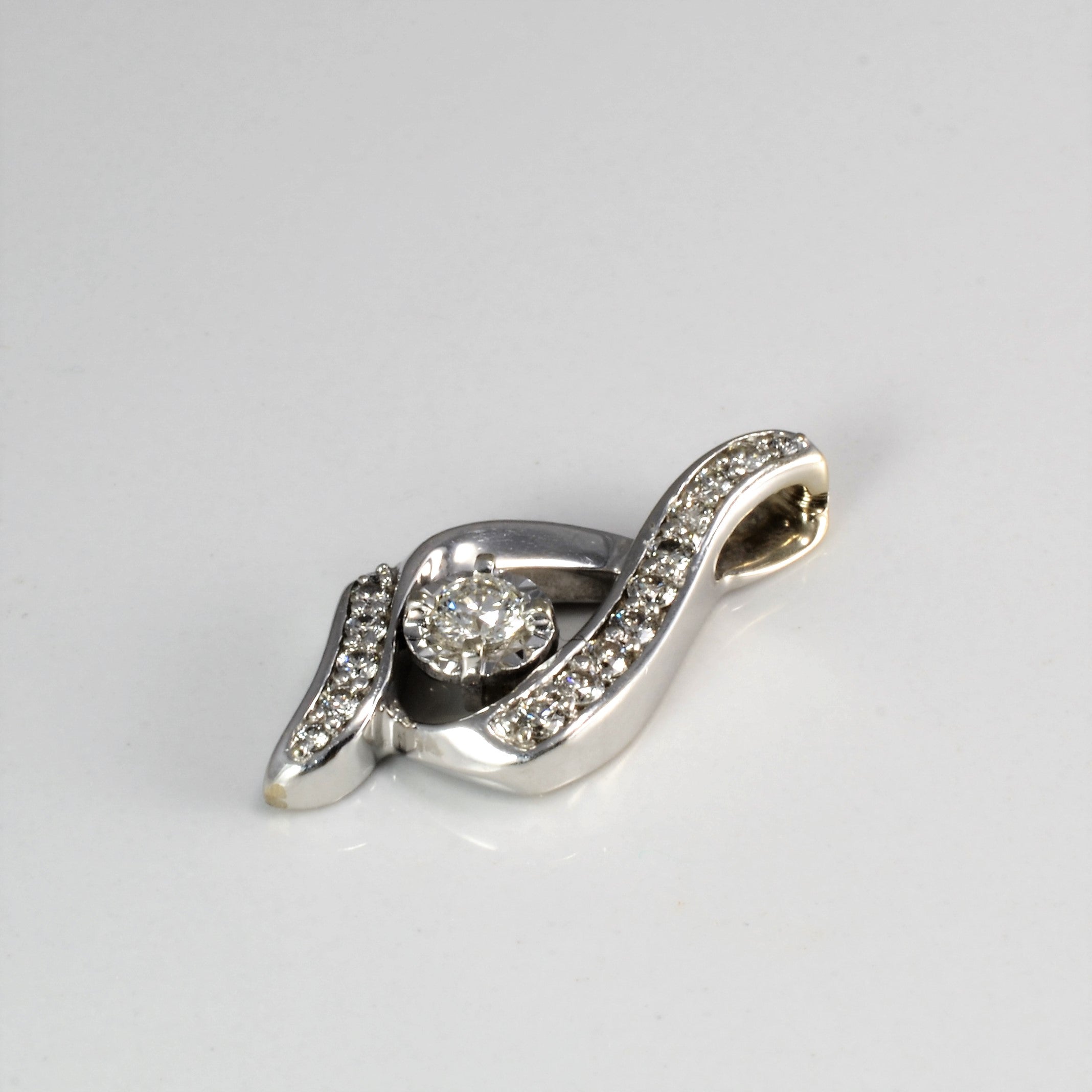 Diamond Drop Pendant | 0.37 ctw |