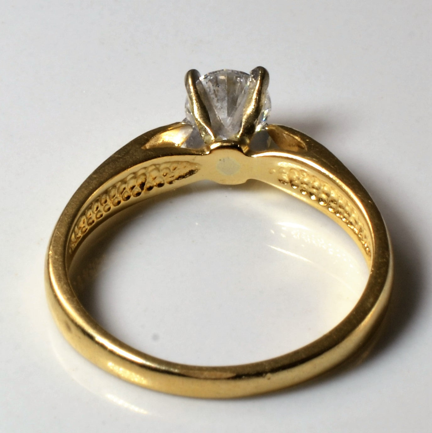 Diamond Solitaire Engagement Ring | 0.55ct | SZ 6.5 |