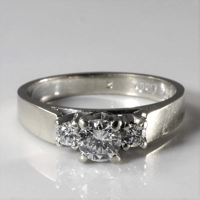 Three Stone Diamond Ring | 0.36ctw | SZ 5.75 |