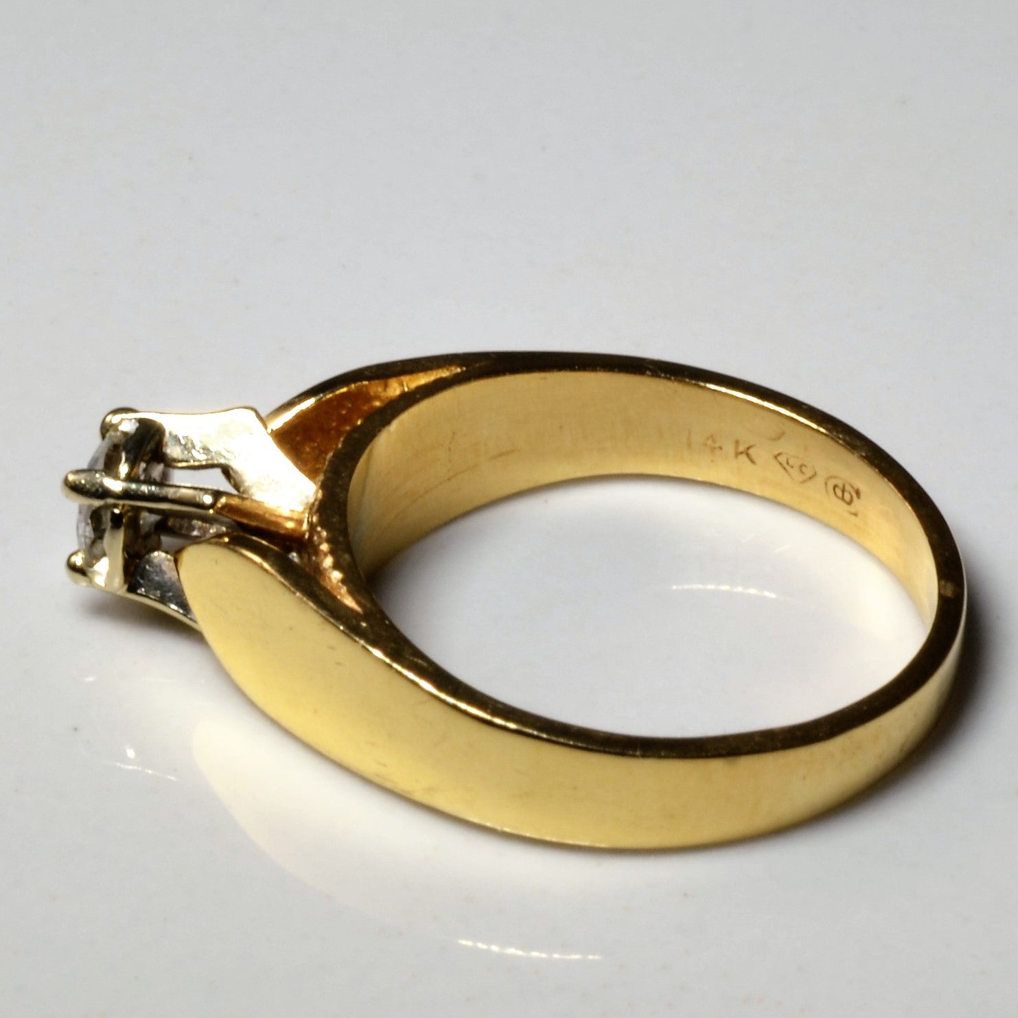 Solitaire Diamond Ring | 0.20ct | SZ 5 |