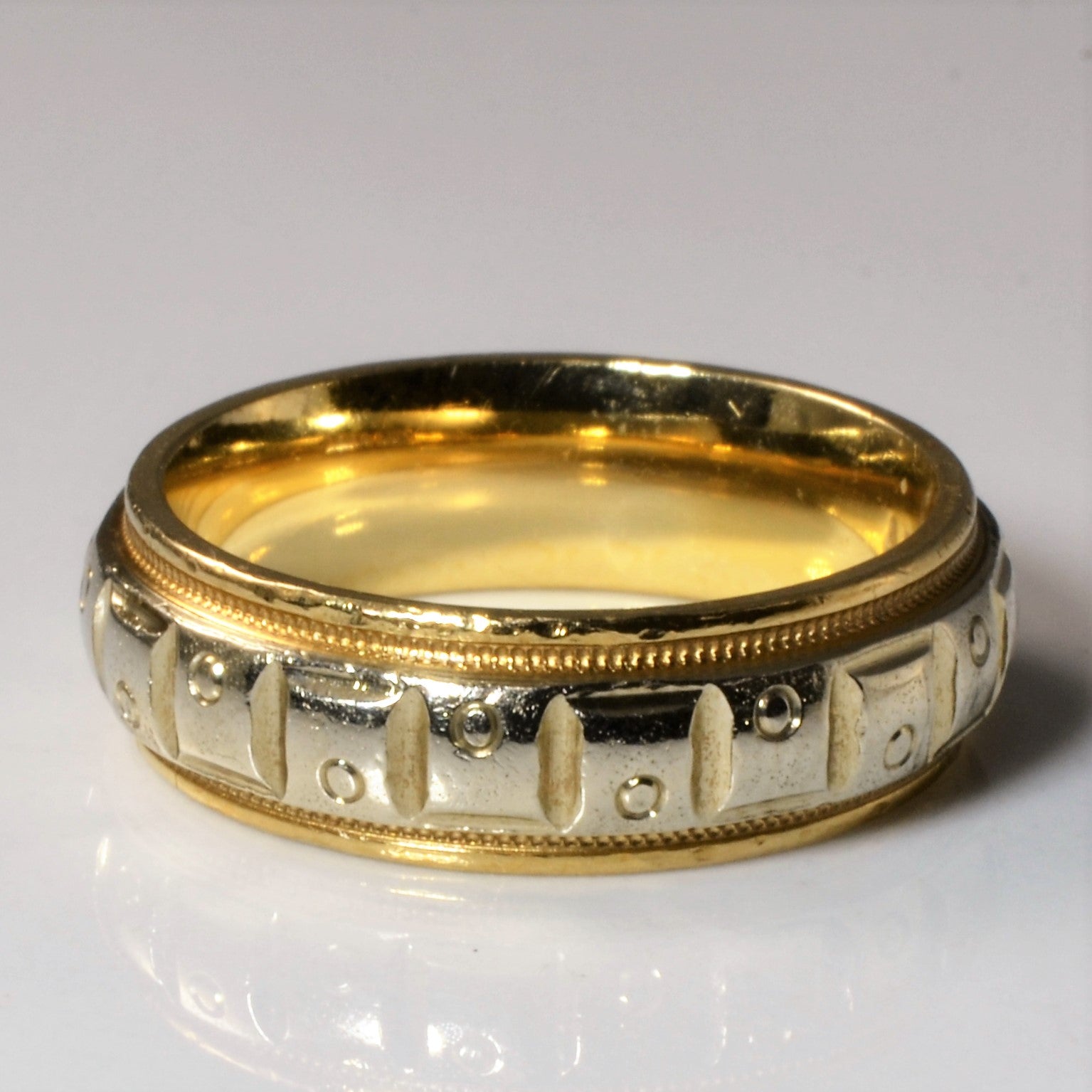 Milgrain Detailed Patterned Band | SZ 7 |