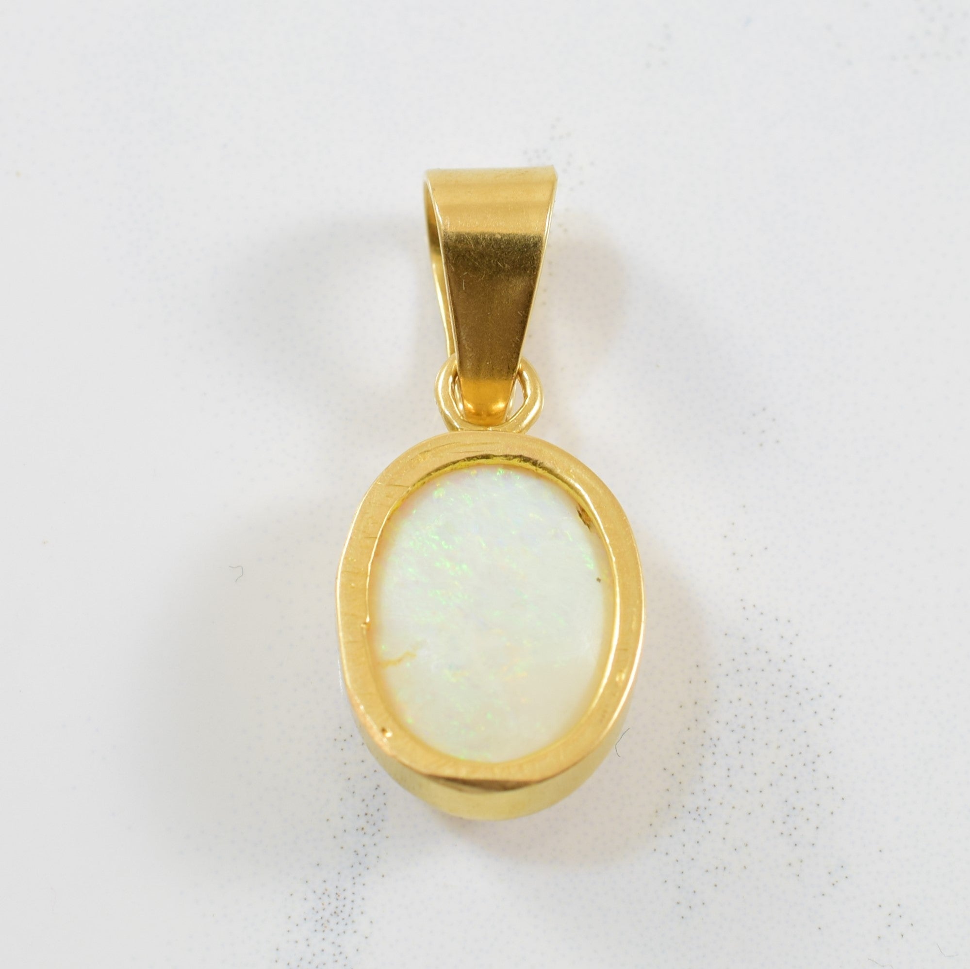 Oval Opal Pendant | 4.00ct |