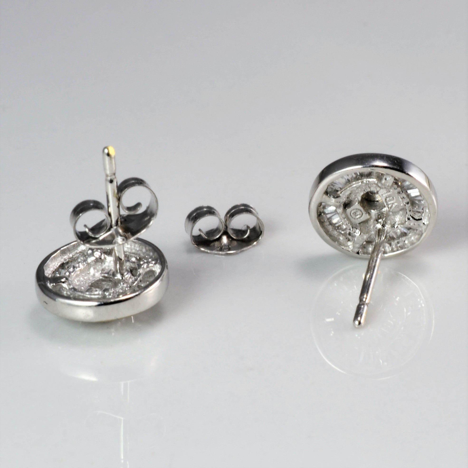 Cluster Diamond Stud Earrings | 0.15 ctw |