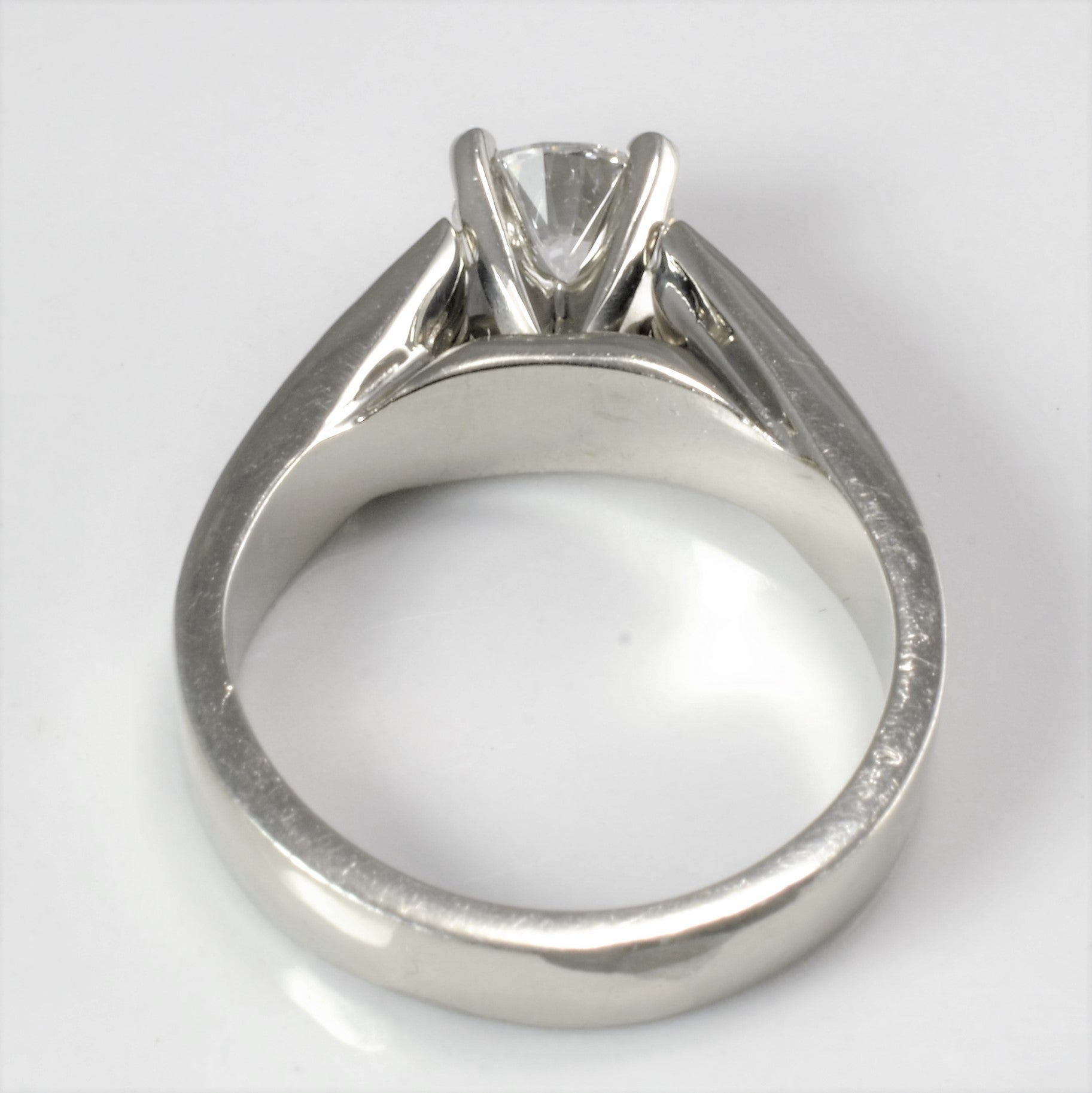Prong Set Solitaire Diamond Engagement Ring | 0.85 ct, SZ 5.25 |