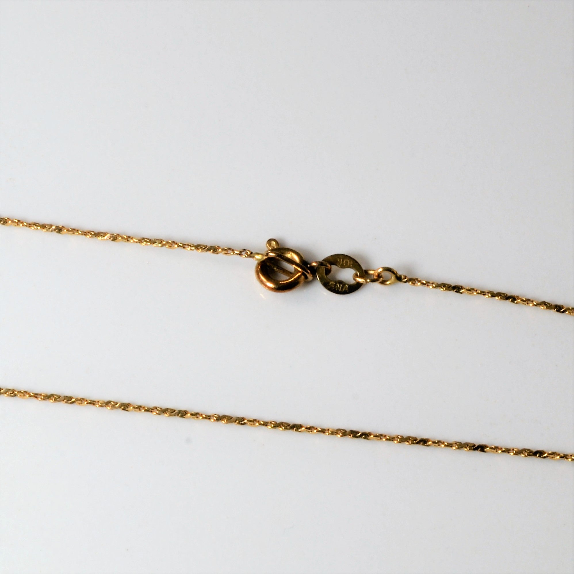 10k Yellow Gold Twisted Serpentine Chain | 24" |