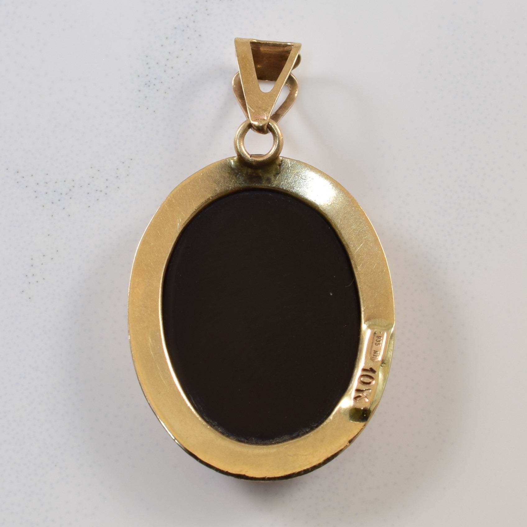 Onyx Cherub Cameo Pendant | 4.50ct |