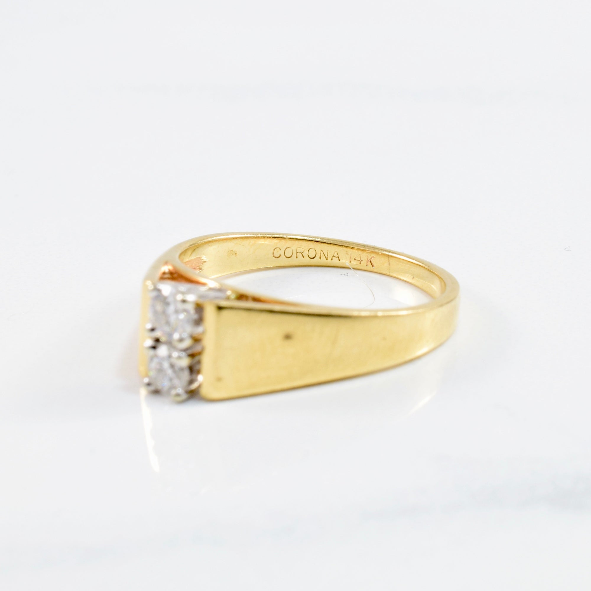 Two Stone Diamond Ring | 0.20 ctw SZ 5 |