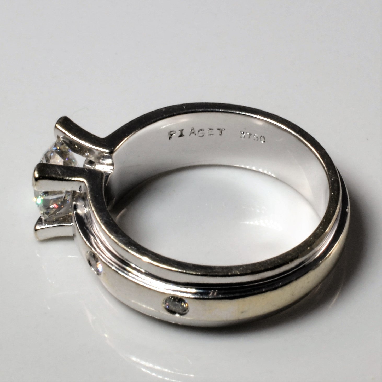 Piaget' Bold Band Engagement Ring | 1.10ctw | SZ 6 |
