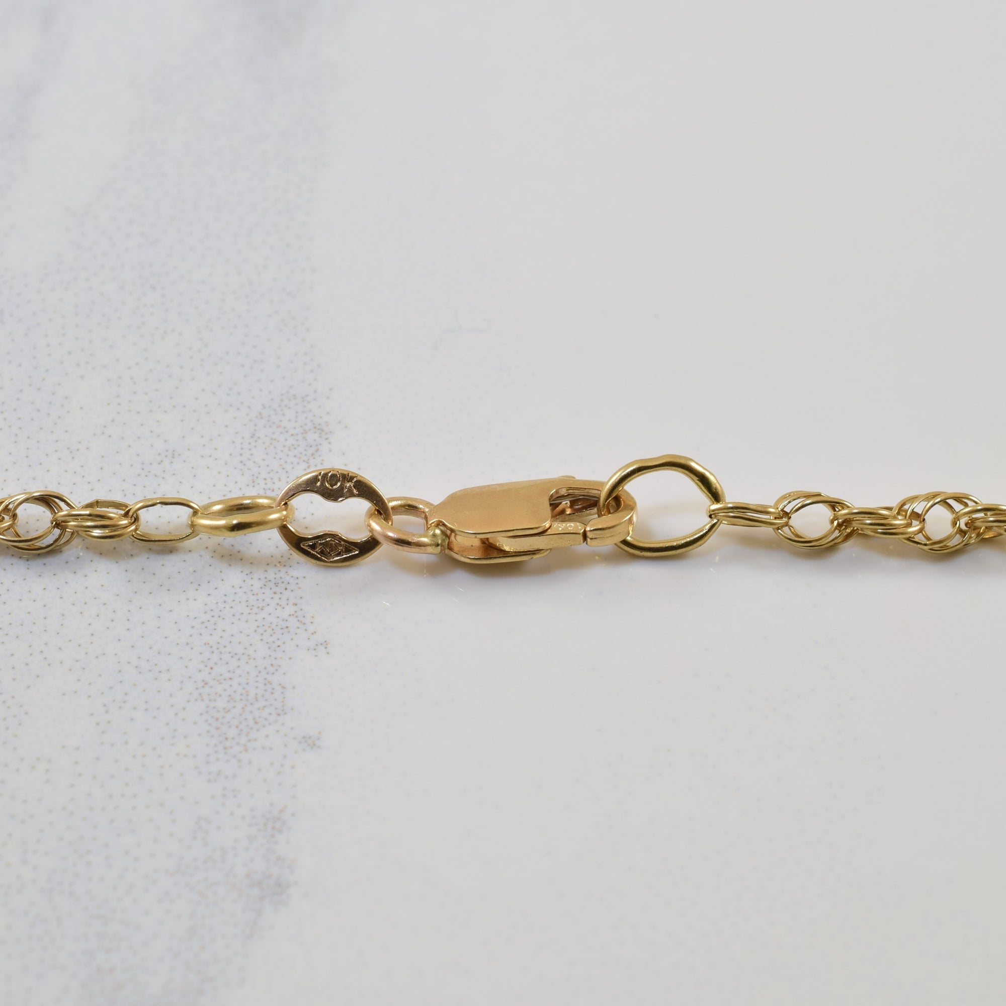 10k Yellow Gold Prince of Wales Chain | 20