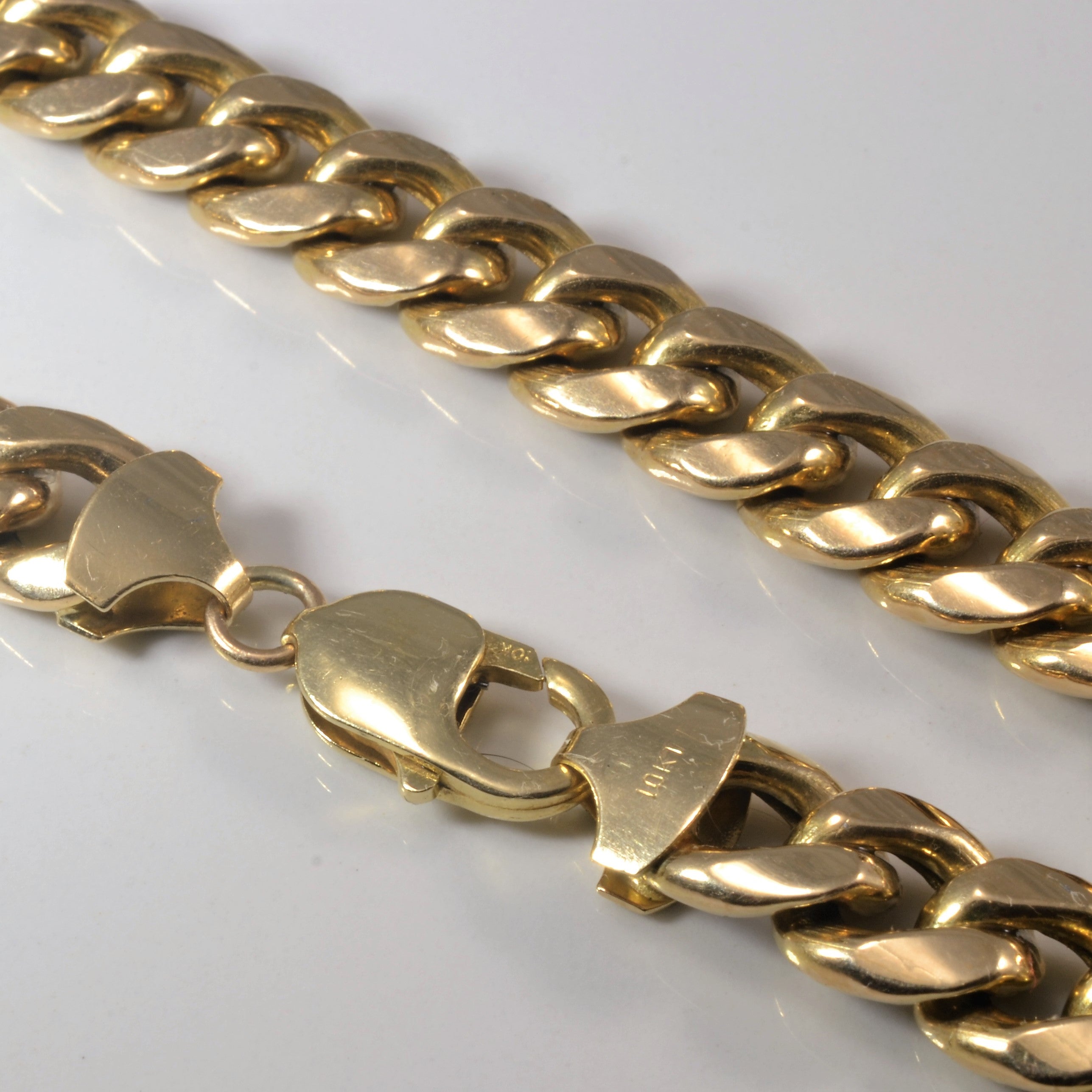 10k Yellow Gold Curb Chain | 26" |