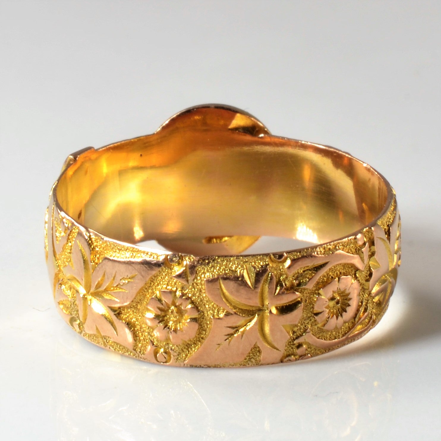 18ct Gold & Sapphire Ring by Cartier (196U) | The Antique Jewellery Company