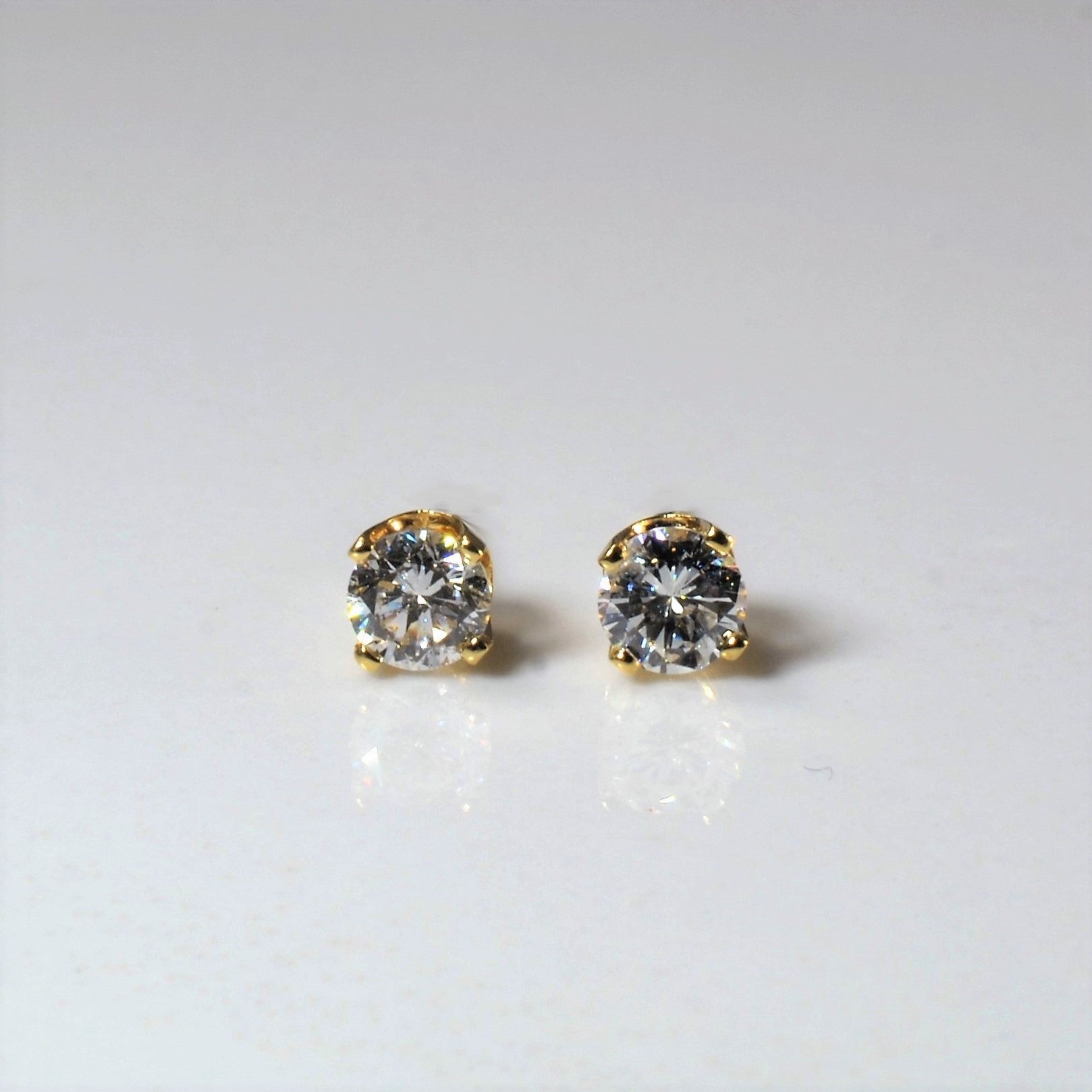 Diamond Stud Earrings | 0.44ctw |