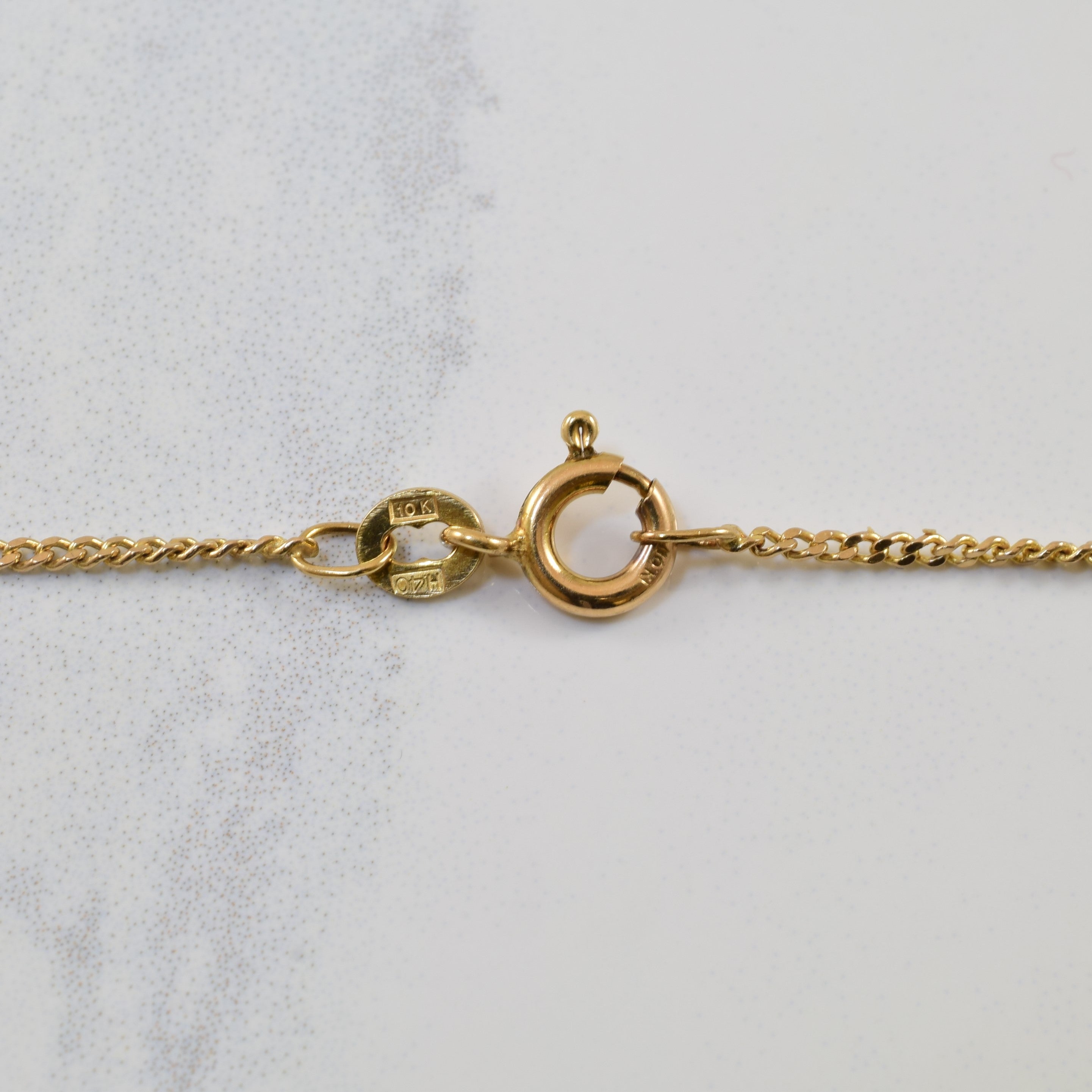 10k Yellow Gold Link & Bar Chain | 17" |