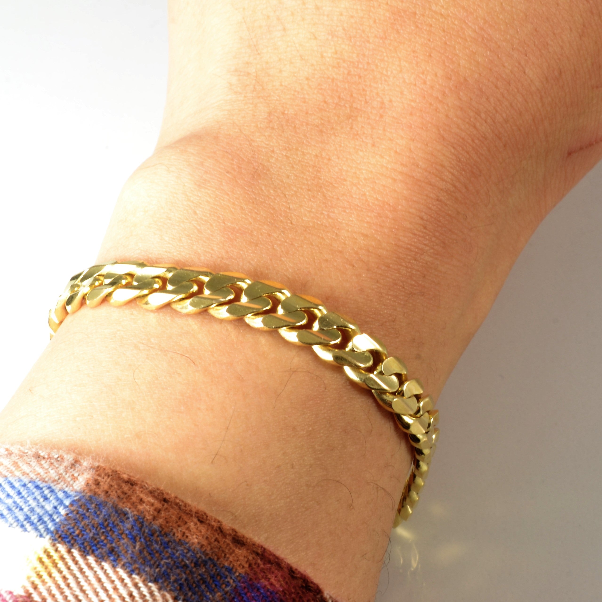 14k Curb Chain Bracelet | 8" |