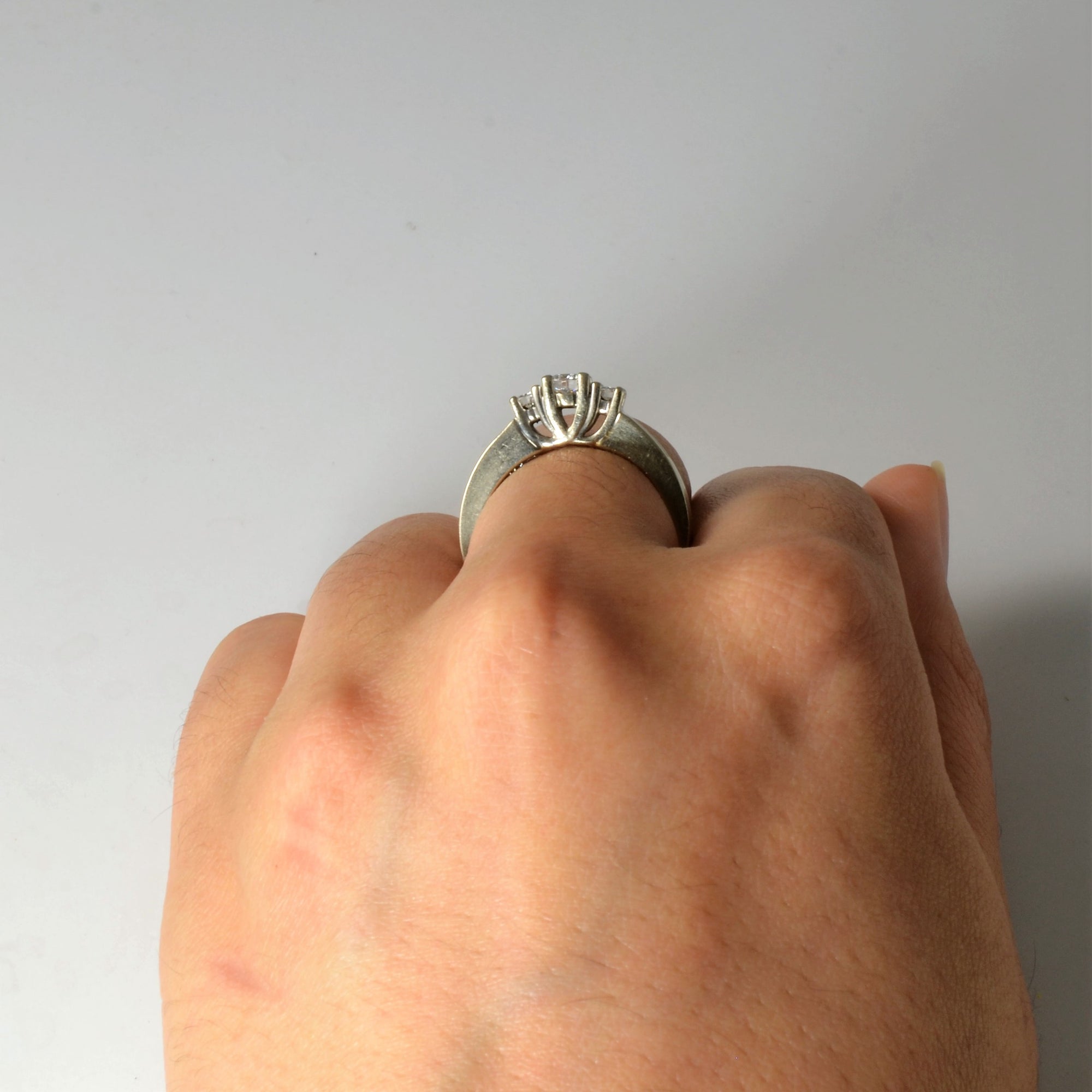 Three Stone Diamond Ring | 0.47ctw | SZ 7 |