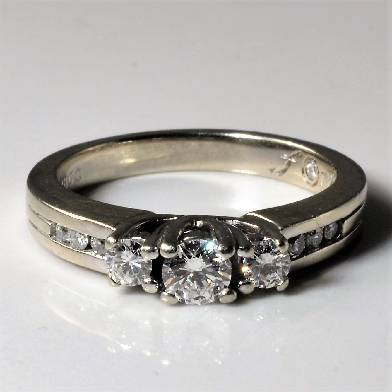 Three Stone Diamond Ring | 0.47ctw | SZ 7 |
