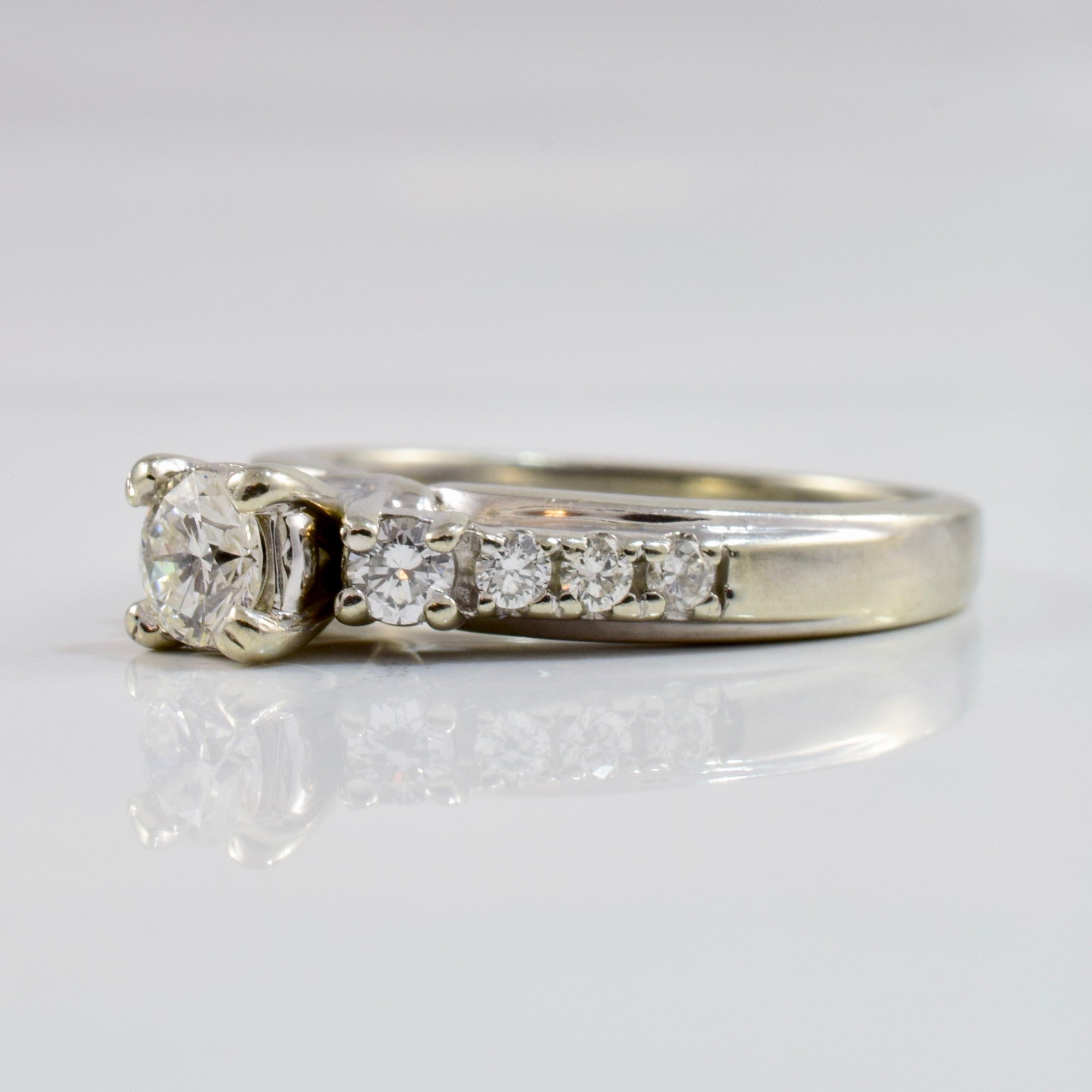 Diamond Engagement Ring | 0.46 ctw SZ 4.25 |