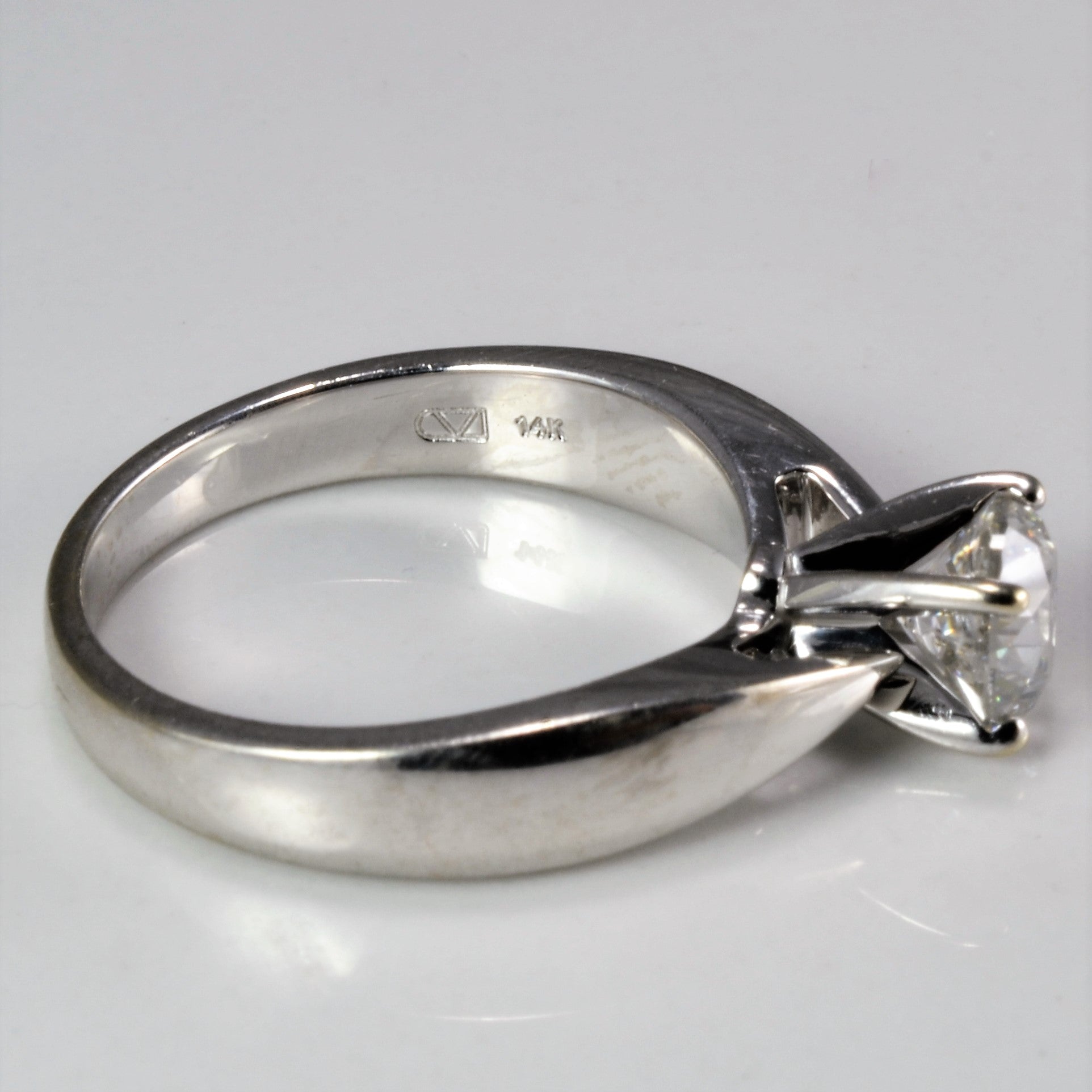 Solitaire Diamond Engagement Ring | 1.00 ct, SZ 6.5 |