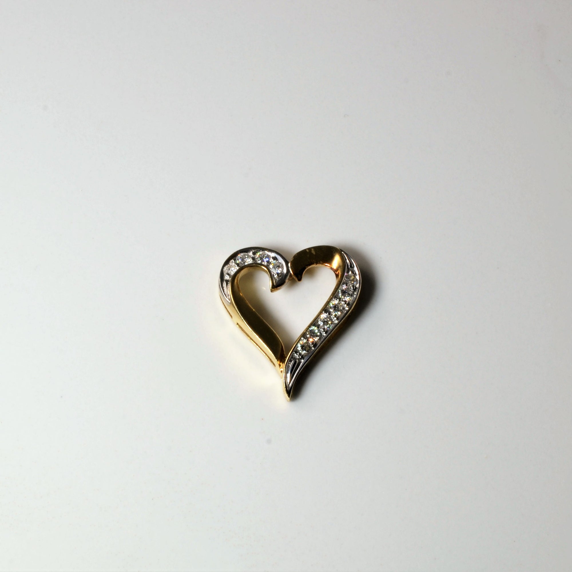 Diamond Heart Pendant | 0.28ctw |
