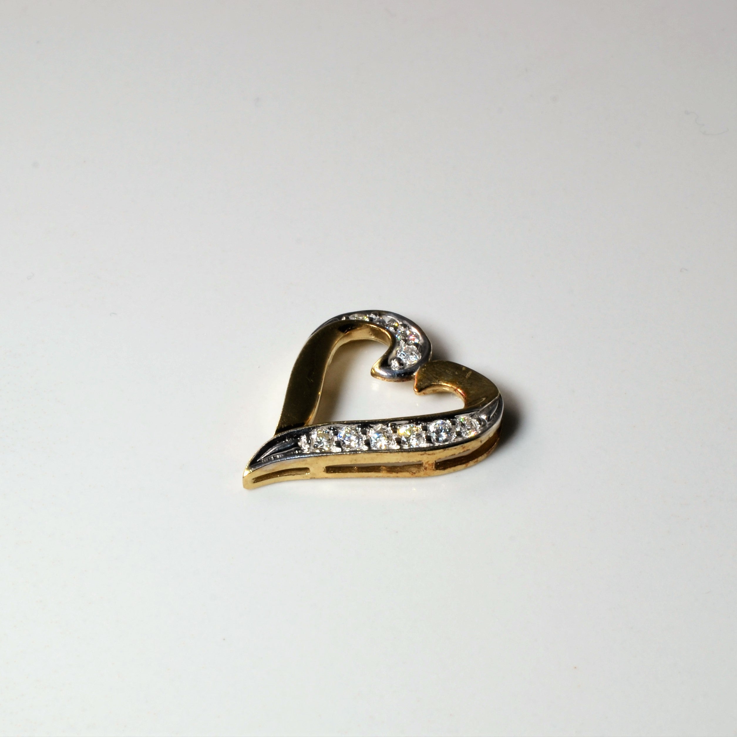 Diamond Heart Pendant | 0.28ctw |