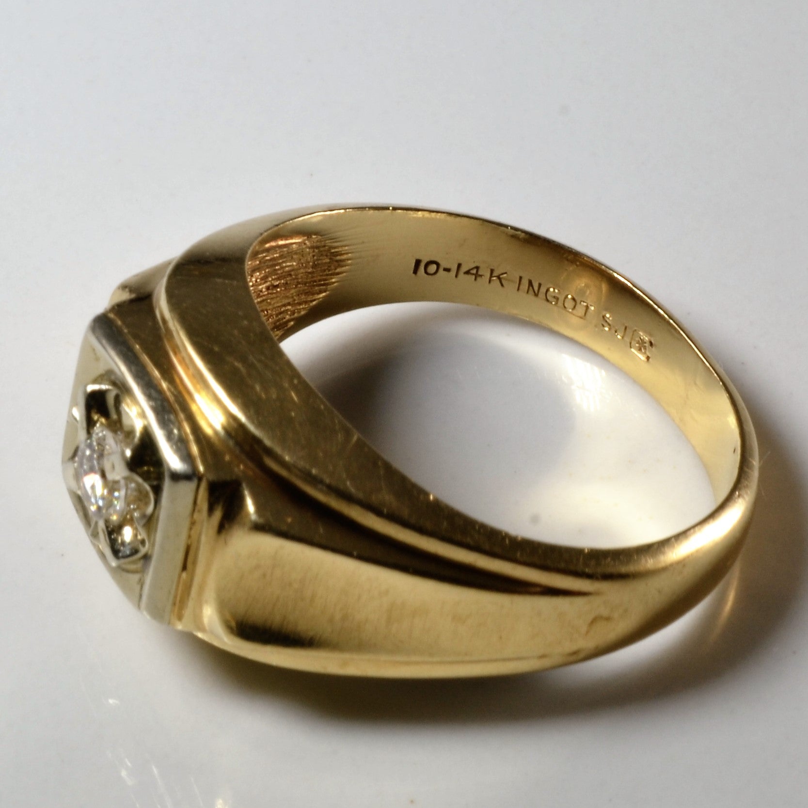 Claw Set Solitaire Diamond Ring | 0.20ct | SZ 9.5 |