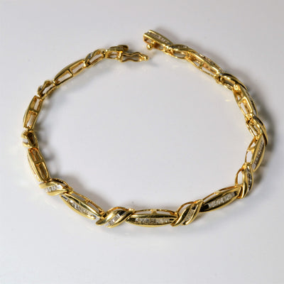 Baguette Diamond Tennis Bracelet | 1.20 ctw | 7