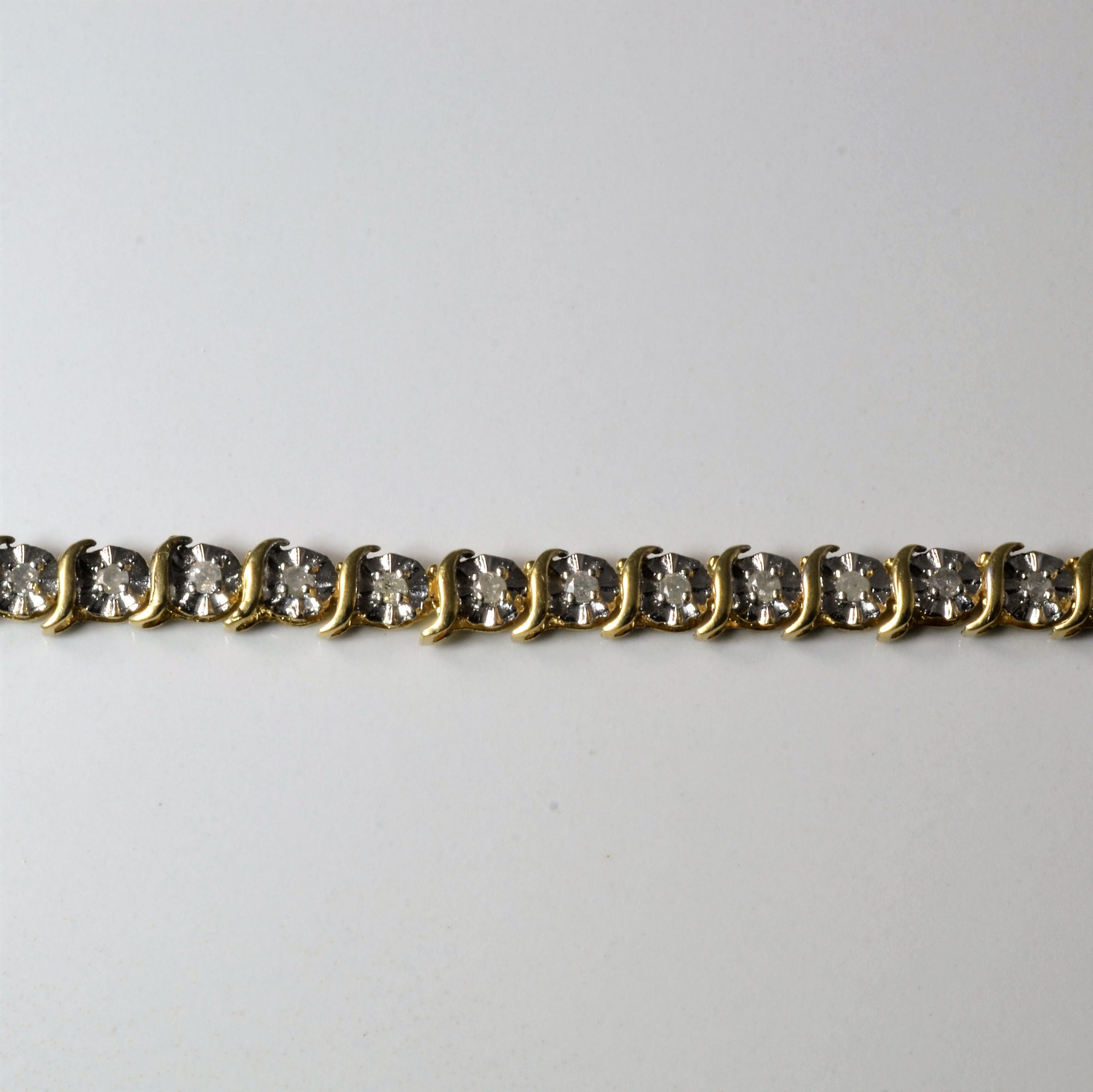 Diamond Tennis Bracelet | 0.88ctw | 7