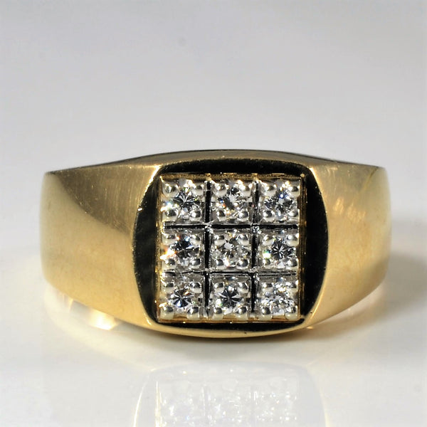 Cluster Set Diamond Ring | 0.23ctw | SZ 10.25 |