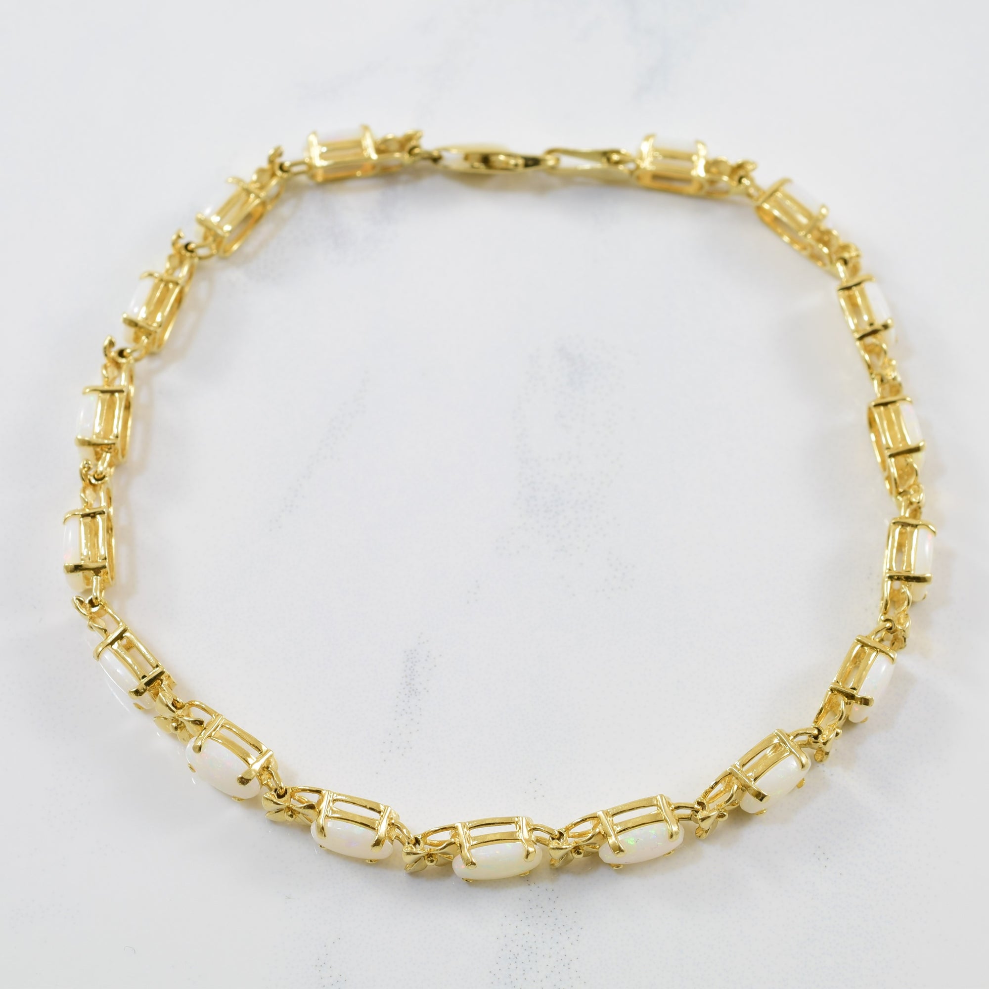 Opal Tennis Bracelet | 3.74ctw |