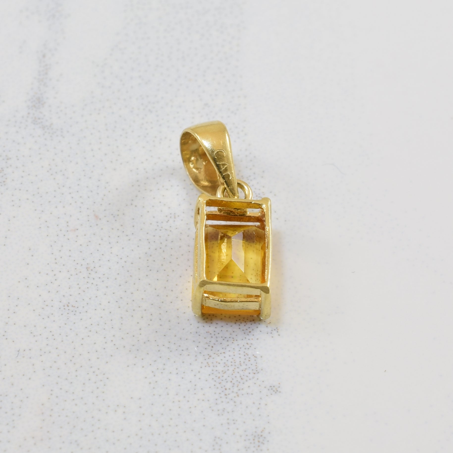 Citrine Pendant | 0.75ct |