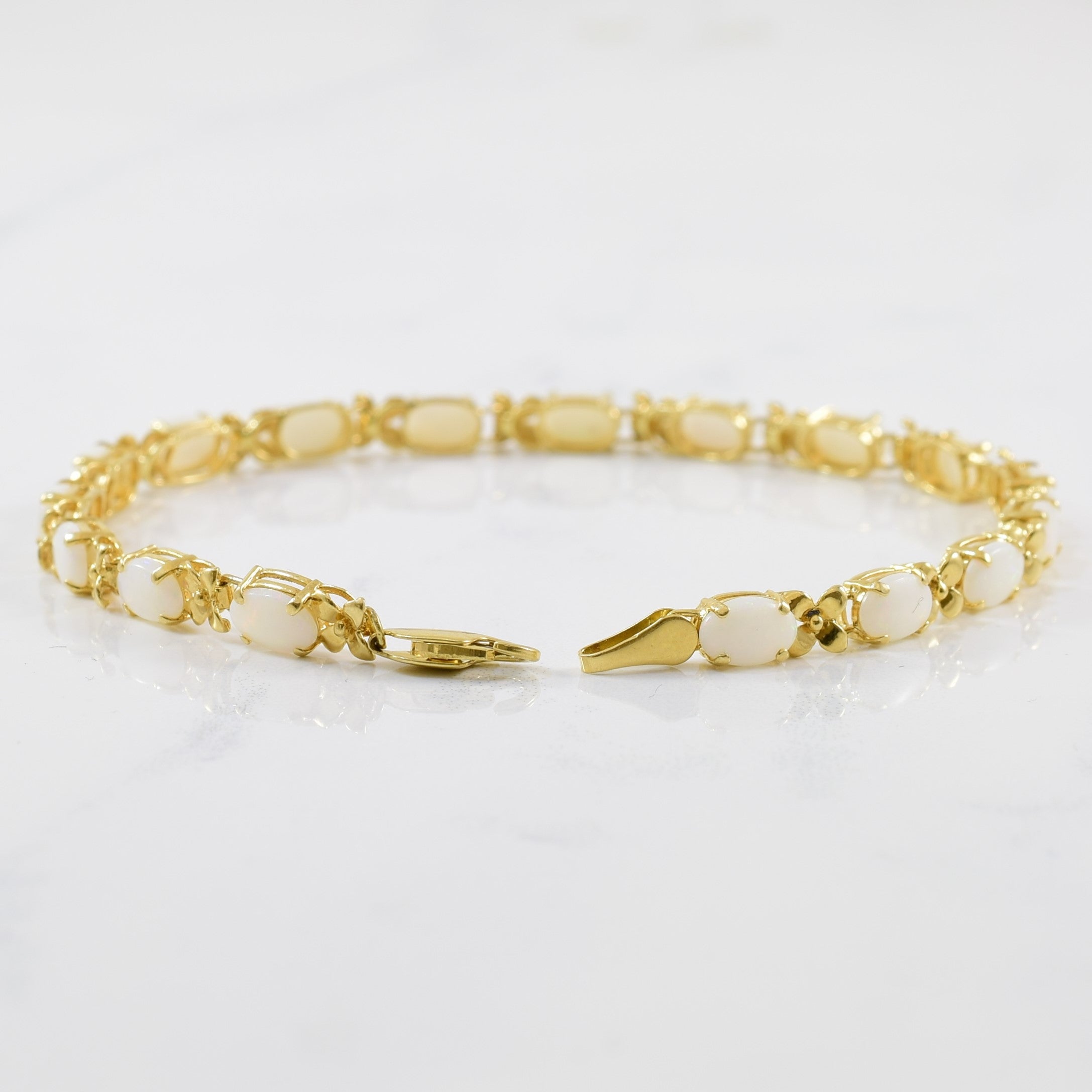 Opal Tennis Bracelet | 3.74ctw |