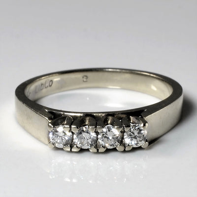 Four Stone Diamond Ring | 0.20ctw | SZ 5.75 |