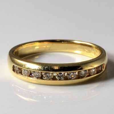 Channel Set Diamond Ring | 0.20ctw | SZ 6 |