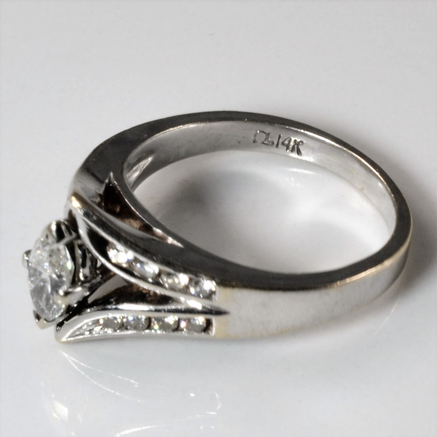 Split Shank Marquise Diamond Engagement Ring | 0.58ctw | SZ 6 |