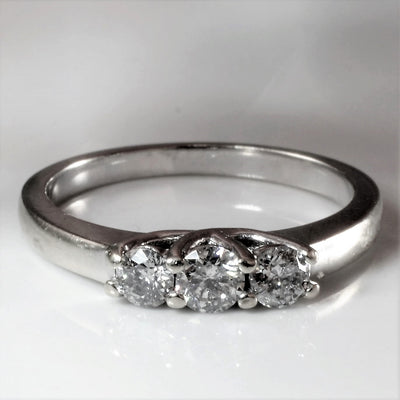 Three Stone Diamond Ring | 0.43ctw | SZ 7 |