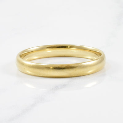 Classic Gold Wedding Band | SZ 13.25 |