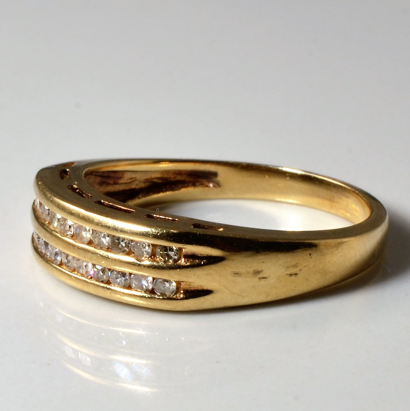 Double Row Channel Band | 0.33ctw | SZ 7 |