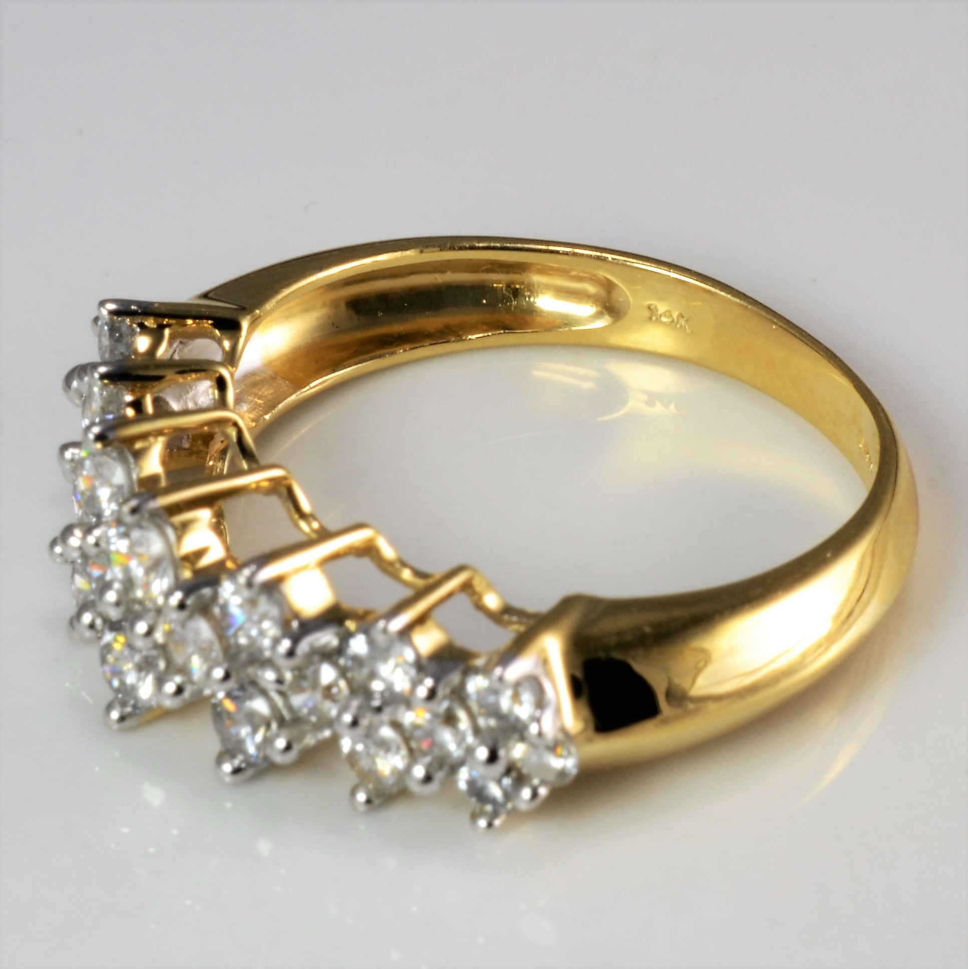 Cluster Diamond Ladies Ring | 0.76 ctw, SZ 7 |